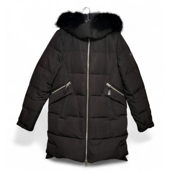 Derek Lam 10 Crosby Black Down Puffer Coat - Picture 3 of 17